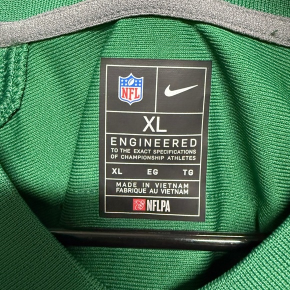 Nike NFL On Field New York Jets Aaron Rodgers #8 Men’s Jersey Size XL Green - Picture 3 of 6